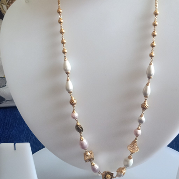 22 ct white fancy mala by Celebrity Jewels