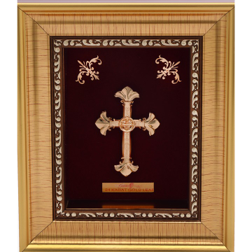 999 GOLD CROSS FRAME by 