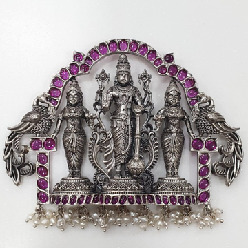 925 pure silver Stylish tirupati balaji Lakshmi Pe... by 