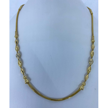 916 Gold Attractive Chain For Women  by Mallinath Chain