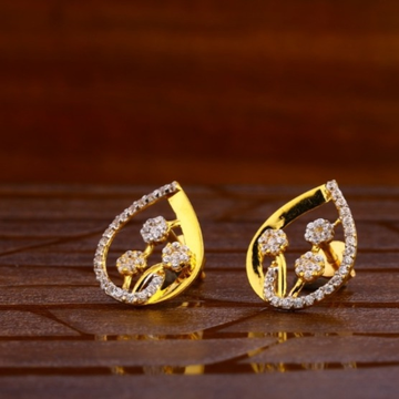 22 carat gold ladies earrings RH-LR866