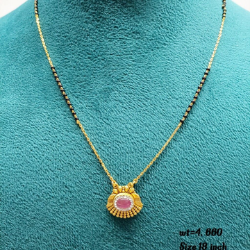 916 Gold Fancy Mangalsutra by Suvidhi Ornaments