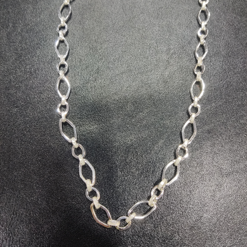 925 Sterling Silver Hollow Chain by Veer Jewels