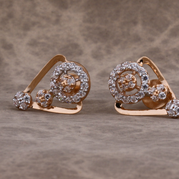 18CT Rose Gold Exclusive Ladies Earring RE215
