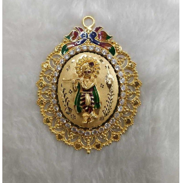 Gold Krishna pendant