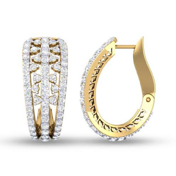 Diamond Earring by Sangam Jewellers