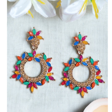 Multicolor Stylish Design Artificial earring by 