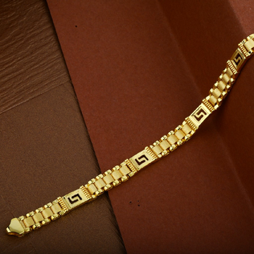 Designer 916 Gold Plain Fancy Cartier Mens Bracele...