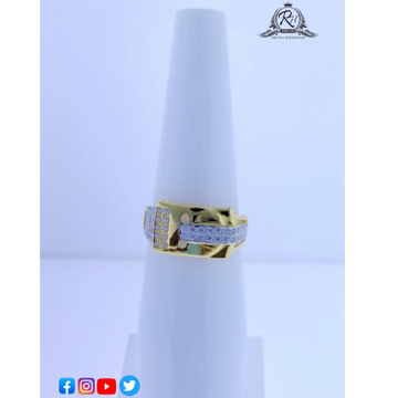 22 carat gold daimond gents rings RH-GR660