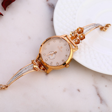 18k Rose Gold Fine Watches  by 