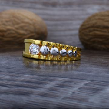 916 Gold Casting Diamond Ring JJ-003