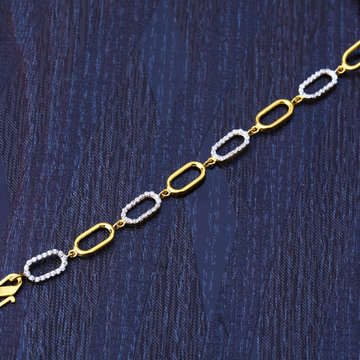 916 Gold Designer Women's Bracelet LB235