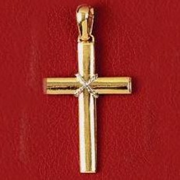 Jesus cross sale gold pendant