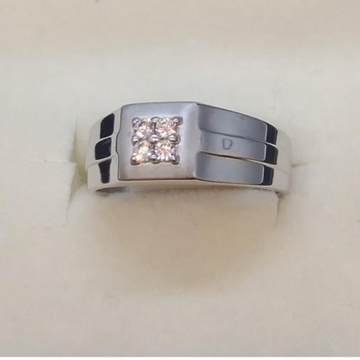 Silver elegant design hallmark ring for men's by 