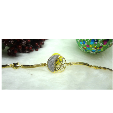 916 cz diamond gold bracelet