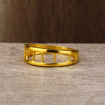 Ladies 916 gold Roung Ring -LPR136