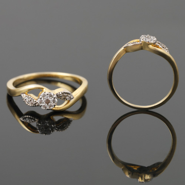 18KT Gold Dazzling Diamond Ring by 
