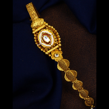 916 Gold Oval Shape Antique Ladies Bracelet by 