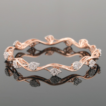 18Kt Gold Designer Diamond Bracelet by 