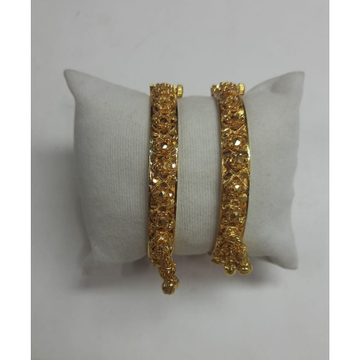 916 Gold Ghughri Bangles by Shri Datta Jewel