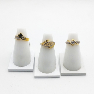 916 hallmark ring c.z design by Saideep Jewels