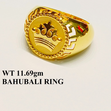 22K Bahubali Crown Ring by 