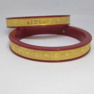 Gold 22k plastic bangle by 
