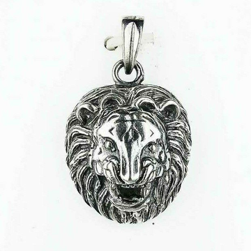 Fancy 925 Silver Ladies Pendant Designed With Lion