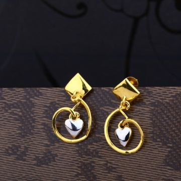 22 carat gold ladies earrings RH-LE890