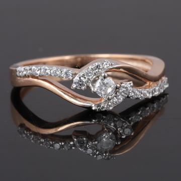 18KT Gold Classic Diamond Ring by 
