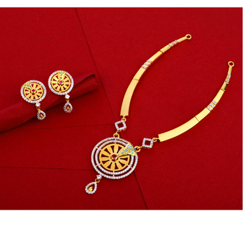 22KT Gold Women's exclusive Necklace Set LN178