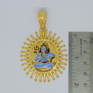 916 Gold Shankar Bhagavan Pendant