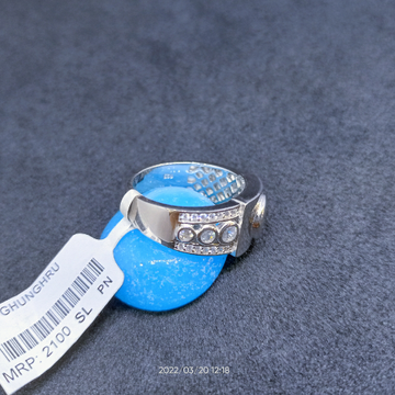 M3 fancy ring by Ghunghru Jewellers