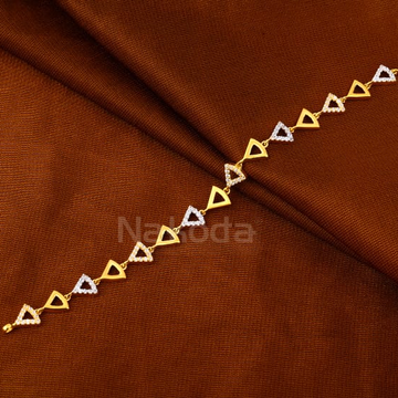 22KT Gold Ladies Classic Bracelet LB615