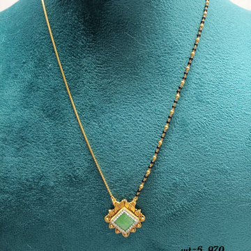 916 Gold Fancy Mangalsutra by Suvidhi Ornaments