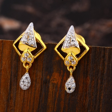 22 carat gold ladies earrings RH-LE452