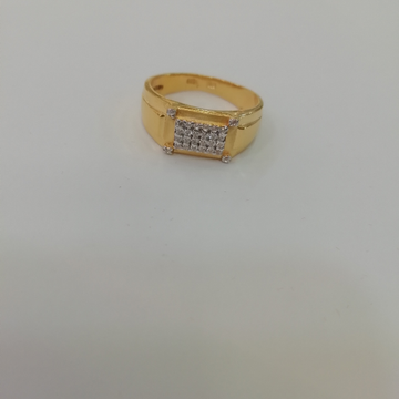 916 gold casting met finishing gents ring by 
