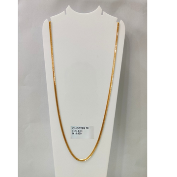 22KT Gold Latest Design Chain  by 