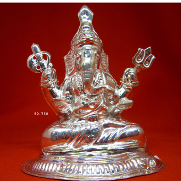 Silver Shree Ganesha Murti (Statue) MRT-126 by 