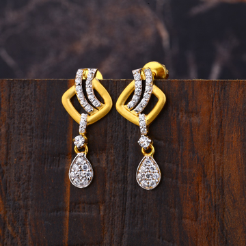 Ladies 916 Gold Designer Earring -LFE264