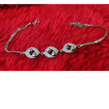 925 sterling silver  cZ diamond   bracelet for lad... by 