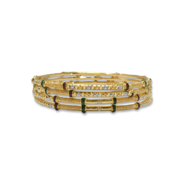 GOLD 22KT/916 SHINY GOLD COPPER KADLI by 