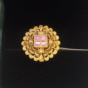 Khushi Imitation Golden Round Gold Plated Imitation Ring, Size: 7-17,  Packaging Type: Packet at Rs 36/dozen in Rajkot