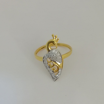 916 gold picock collection fancy ladies ring by 