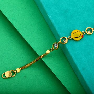 Kids Gold Cz Bracelet-KB13