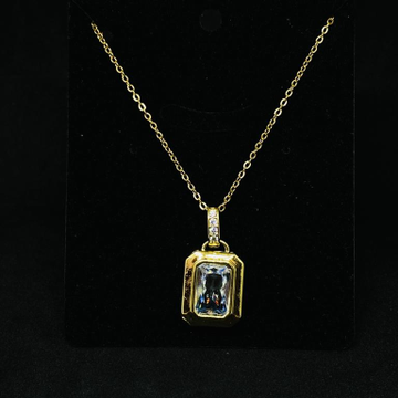 Gold Plated Ladies Chain Pendant