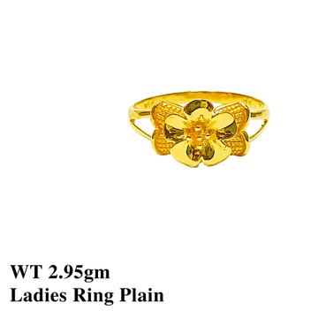 22K Ladies Ring Plain by 