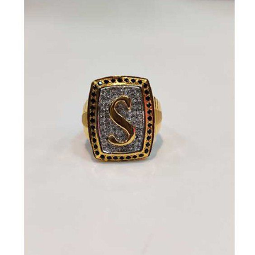 Buy Sonia Jewels 14k Yellow Gold Initial Letter Ring S Online at  desertcartINDIA