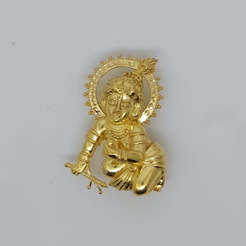 916 Gold Fancy Gent's laddu Gopal Pendant