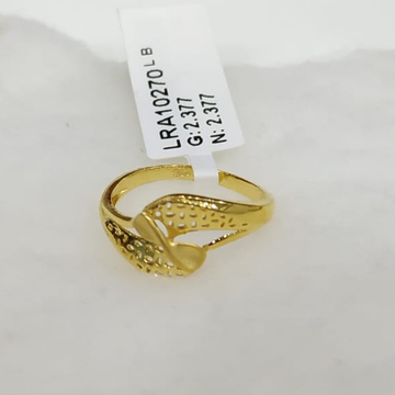 916 Gold Beautiful Design Ring by Zaverat Jewels Hub Pvt. Ltd.